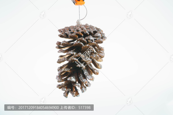 圣誕掛飾松果