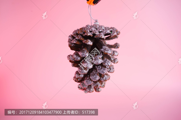 圣誕掛飾松果