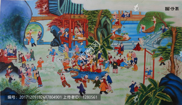 百子圖