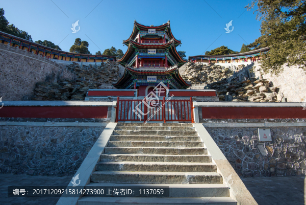 北京香山寺,水月空明殿