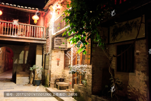 黃姚古鎮(zhèn),街景