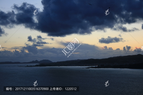 夕陽在st。