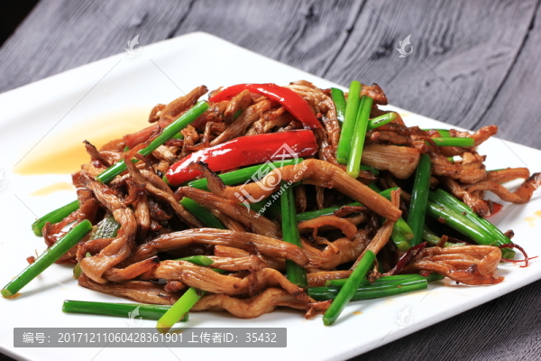 鮮菇爆爽肉