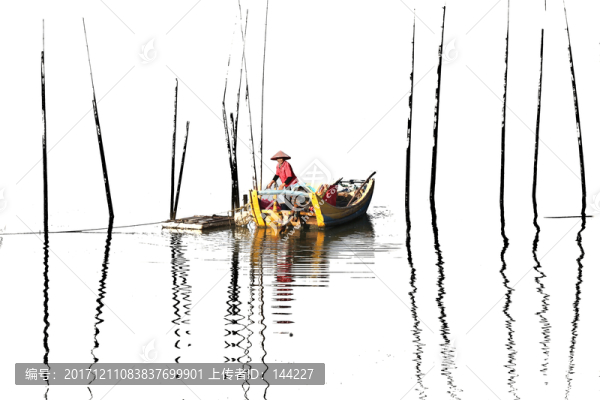 漁民,小船