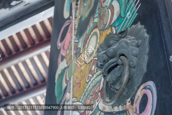 中式大門