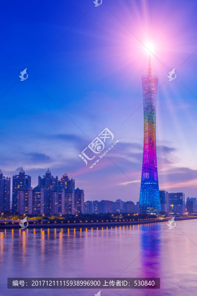 廣州小蠻腰夜景
