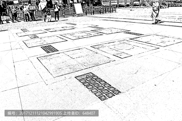 塔爾寺廣場老照片