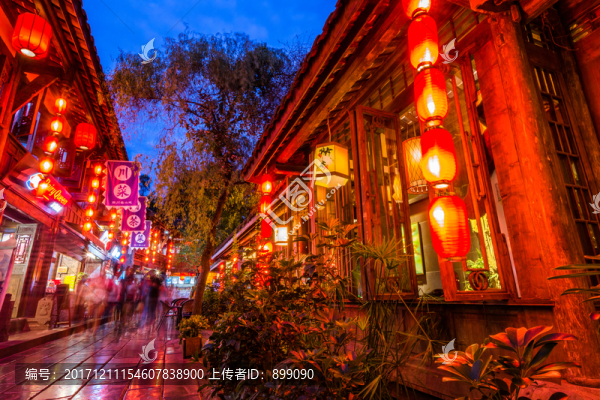 錦里古鎮(zhèn)商業(yè)街