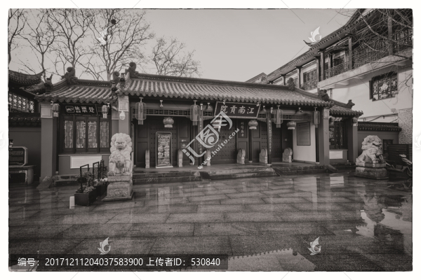 南京夫子廟懷舊照片