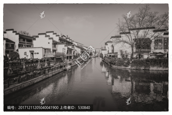 南京秦淮河懷舊照片