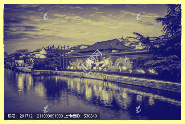 老南京街景