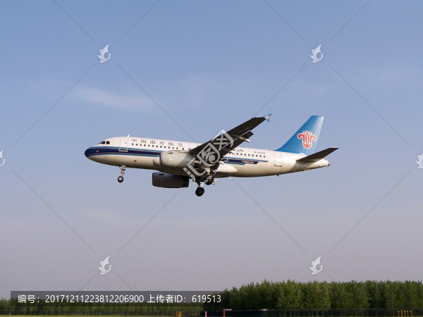 飛機(jī),降落,中國(guó)南方航空