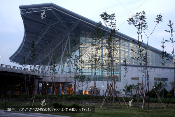 天津機(jī)場,航站樓外景