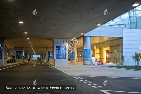 天津機(jī)場(chǎng),航站樓外景