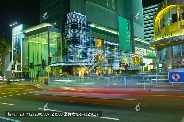 香港街頭夜景