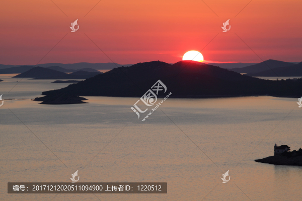 日落在克羅地亞