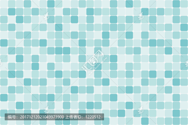 藍色馬賽克背景,-,圓角