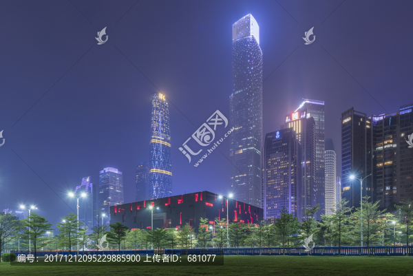 廣州珠江新城風(fēng)光