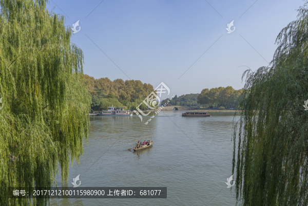 杭州西湖孤山風光