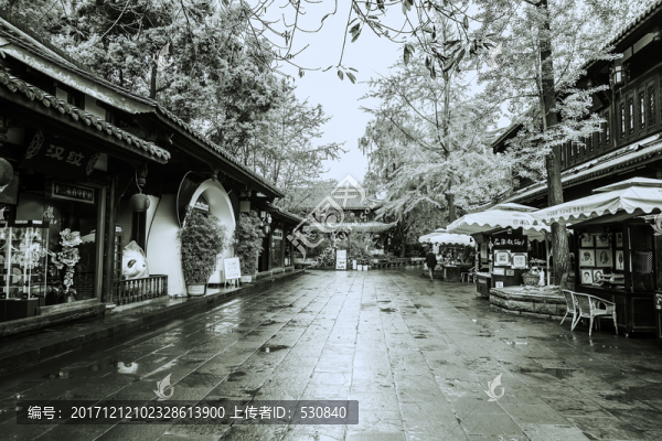 四川古鎮(zhèn)老照片
