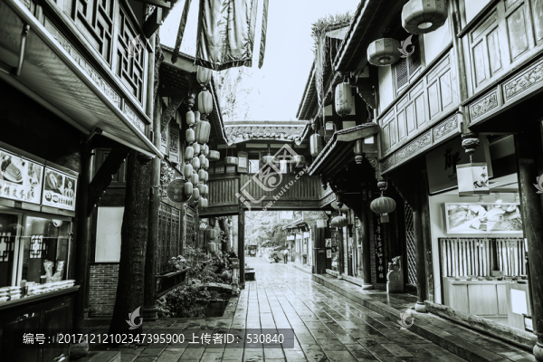 四川古鎮(zhèn)老照片