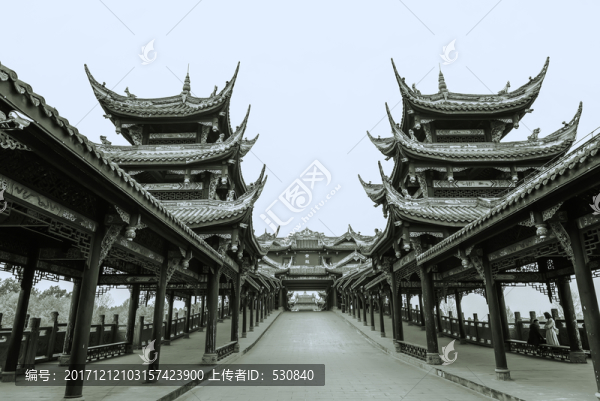 四川古鎮(zhèn)懷舊照片