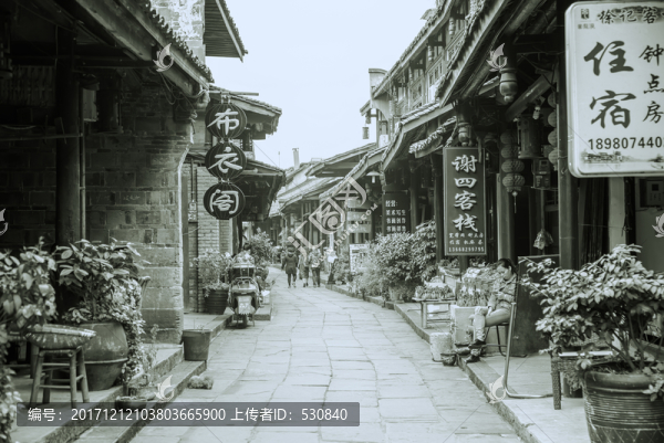 成都古鎮(zhèn)懷舊照片
