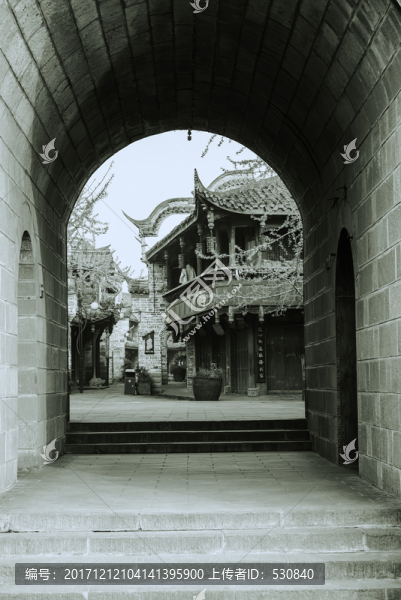 四川古鎮(zhèn)懷舊照片