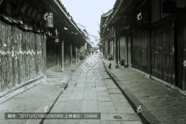四川古鎮(zhèn)懷舊照片