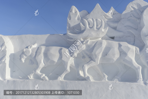 雪雕1