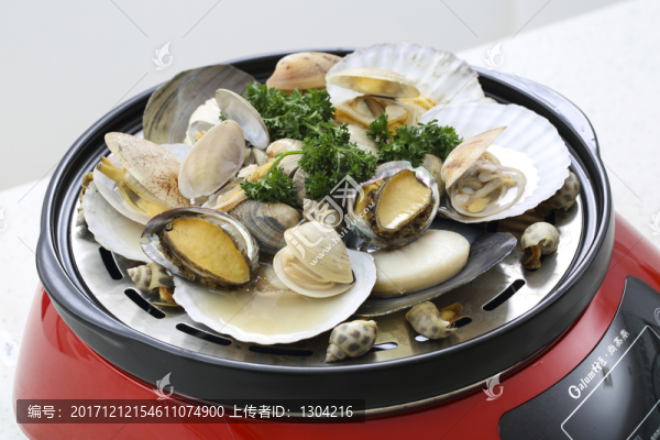 蒸汽美味海鮮