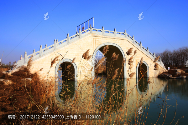 小橋流水蘆花
