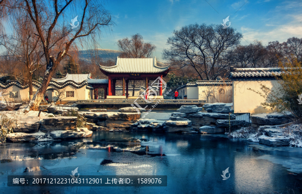 雪后紅樓