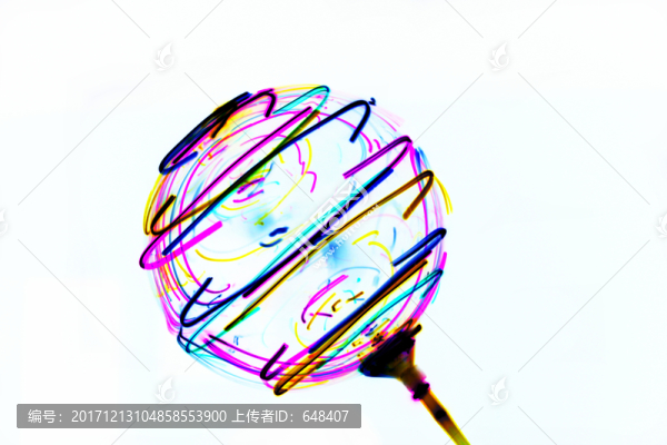 彩色光球
