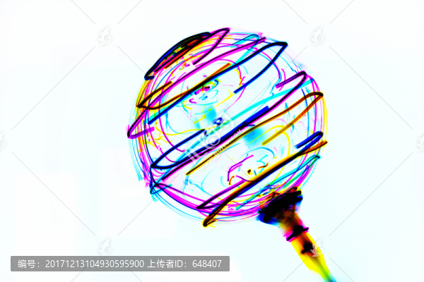 彩色光球