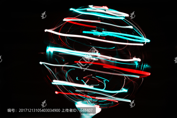 彩色光球
