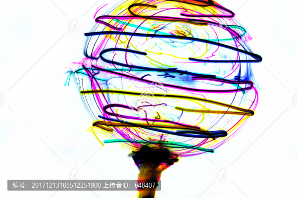 彩色光球