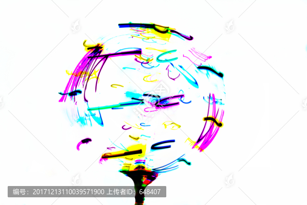 彩色光球