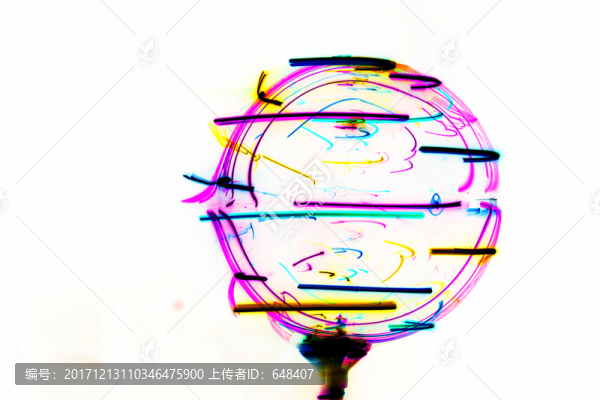 彩色光球