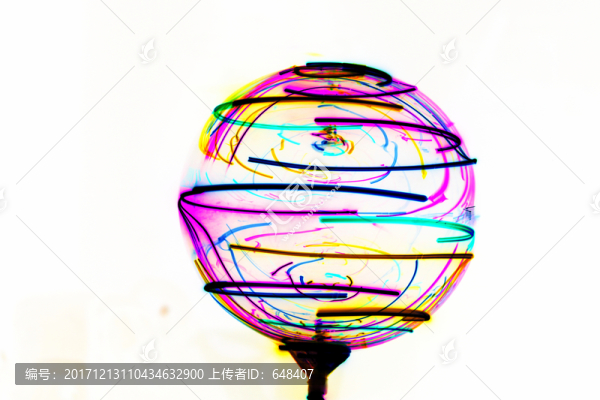 彩色光球