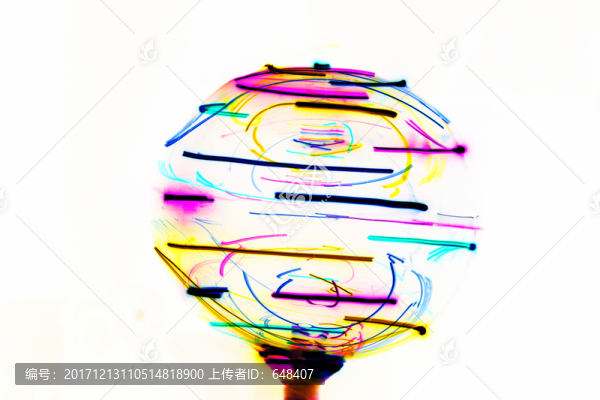 彩色光球