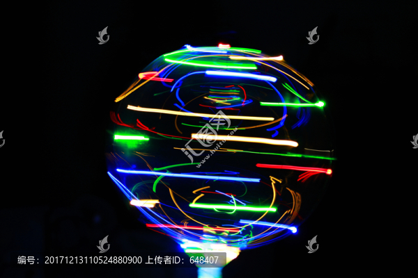 彩色光球
