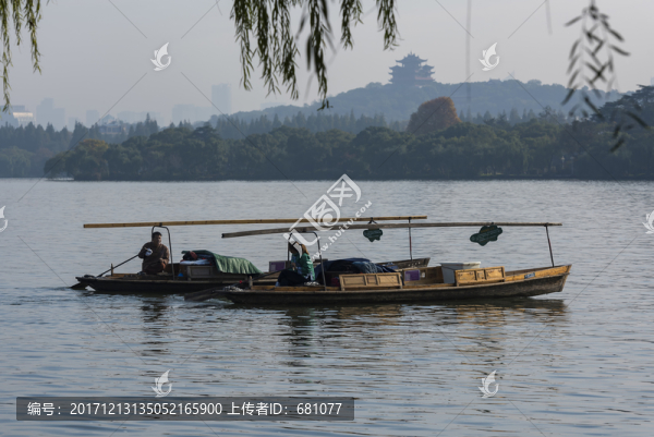 杭州西湖風光