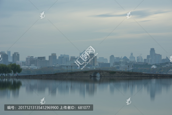 杭州西湖白堤錦帶橋