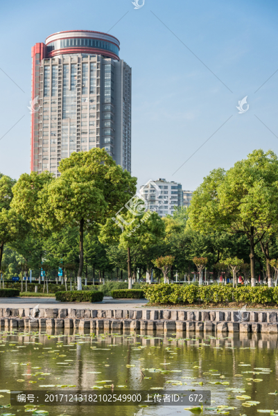 南京河西城市風光