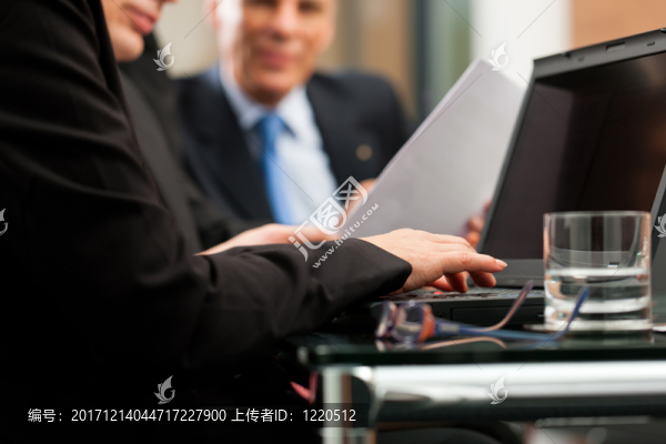商業(yè),-,在辦公室會議