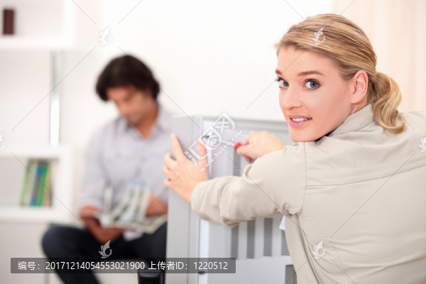 女人