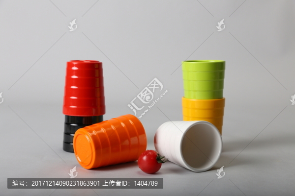 彩色水杯
