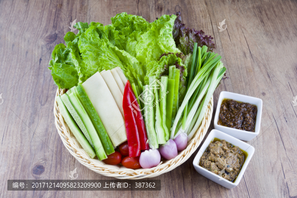 沾醬菜