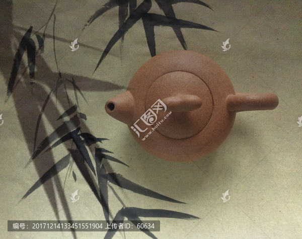 竹影壺